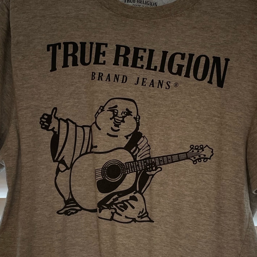 True Religion gray tee